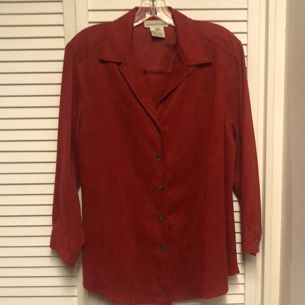 Evan-Picone Red Jacket